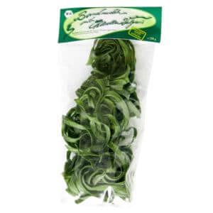 Bio-Bandnudeln mit Chlorella vulgaris