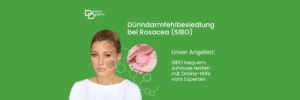 Dünndarmfehlbesiedlung bei Rosacea - Jetzt zuhause auf SIBO testen - Agenki - News 02-23