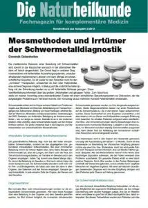 Schwermetalldiagnose