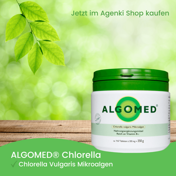 Chlorella Vulgaris Mikroalgen - Algomed Chlorella - Agenki