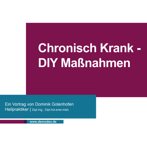 Chronisch krank DIY - Stärkung des Körpers